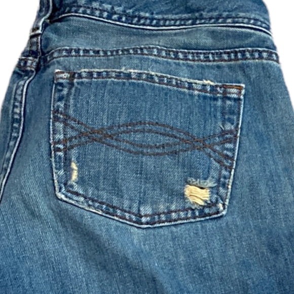 Vintage Y2K Abercrombie & Fitch Wide Leg Light Wash Jeans - Picture 10 of 16